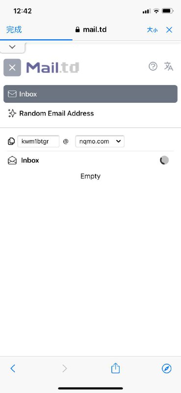 Mail.td临时邮箱📭又一个免费邮箱  和tmpmail一样提供多达200个不同的邮箱后缀邮箱前缀和后缀都可以自己编辑注册一些不想透漏个人信息的平台👉🏻点击打开Mail.td临时邮箱📭又一个免费邮箱  和tmpmail一样提供多达200个不同的邮箱后缀邮箱前缀和后缀都可以自己编辑注册一些不想透漏个人信息的平台👉🏻点击打开